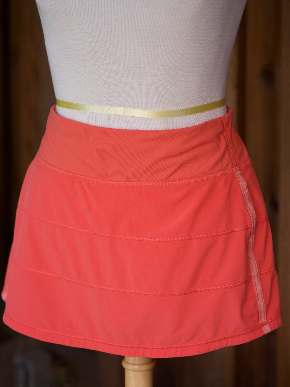 Lululemon Athletica Pace Rival Skirt ll In Cape Red Woman's 8